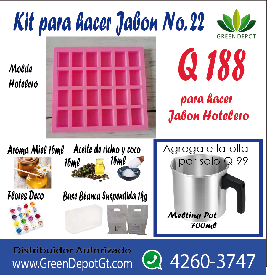 Kit para hacer Jabon - No.22