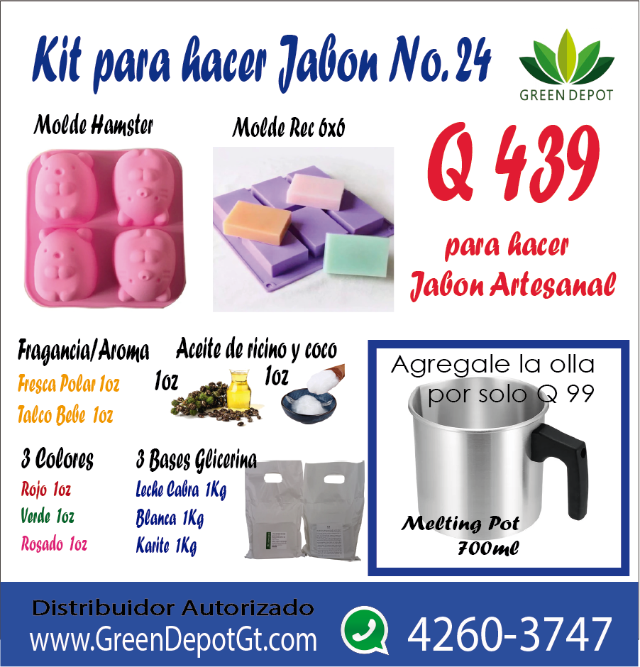 Kit para hacer Jabon - No.24