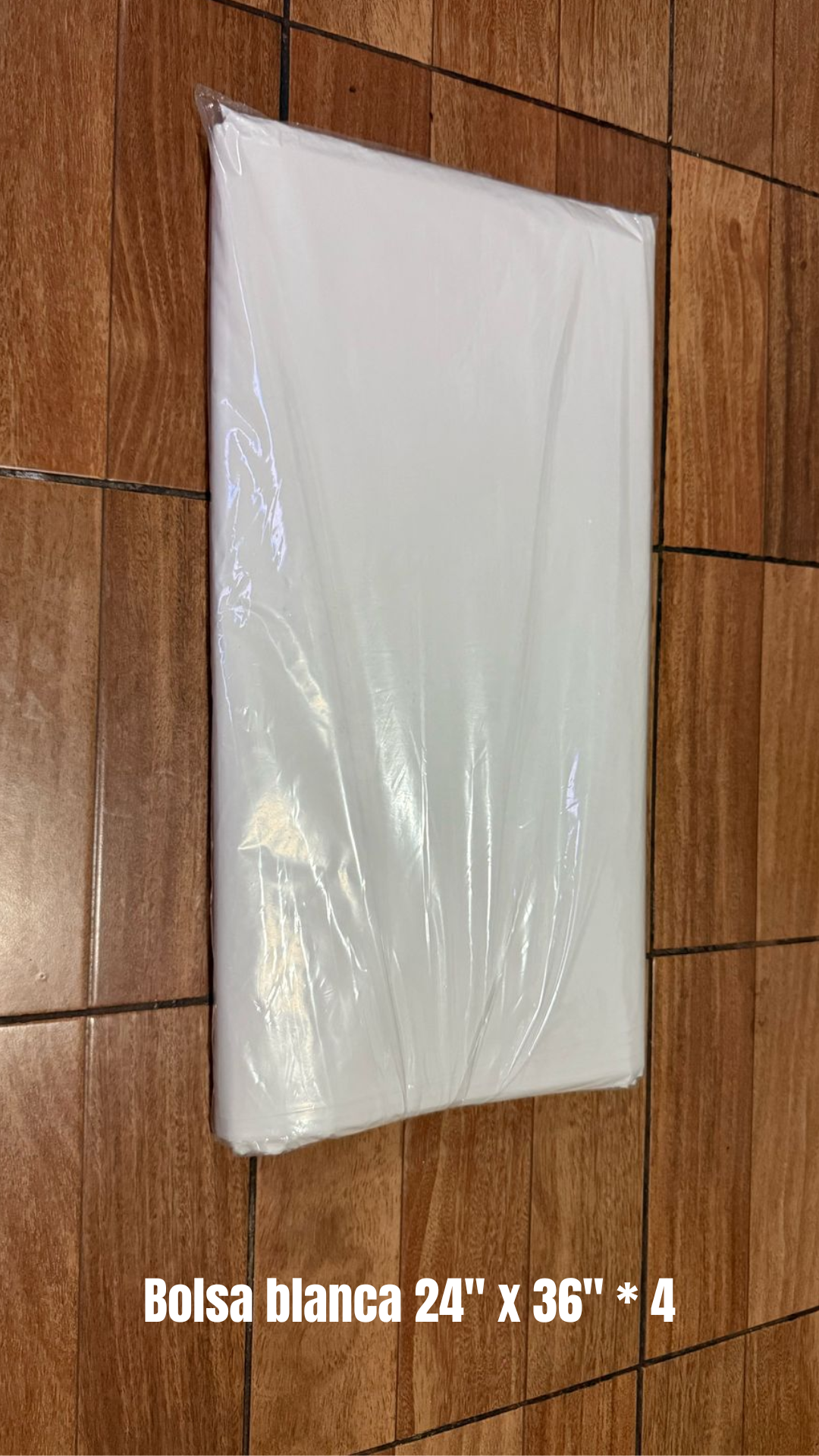 BOLSA Plasticas Hospitalarias - Blanca 24 x 36 x 4