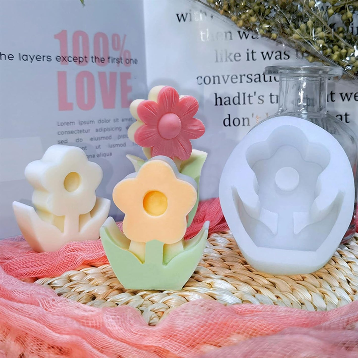 Molde Flor 70g