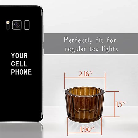 Votives vidrio 45ml - No.5