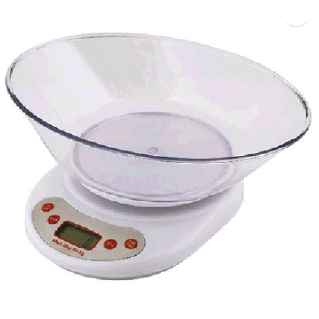 Balanza electrónica Oval LCD de 5kg