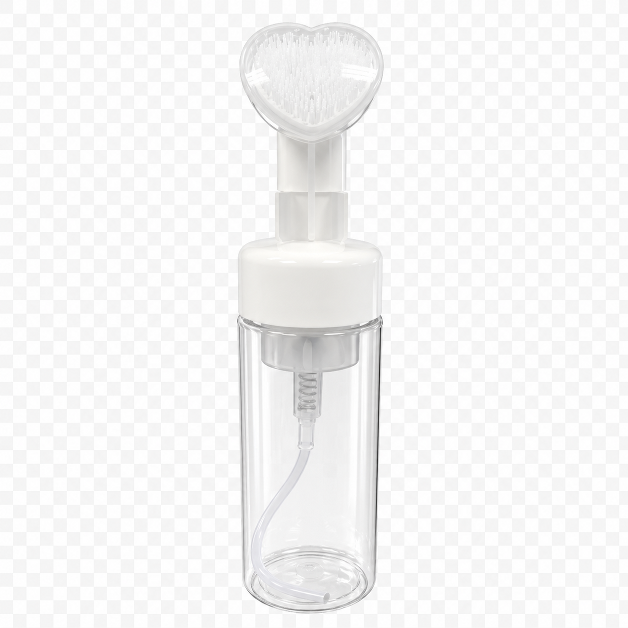 Envase PET Clear C/tapa FOAMER Corazon - 150ml