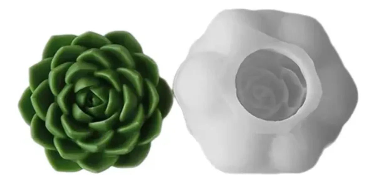 Molde Flor Suculenta n. 82