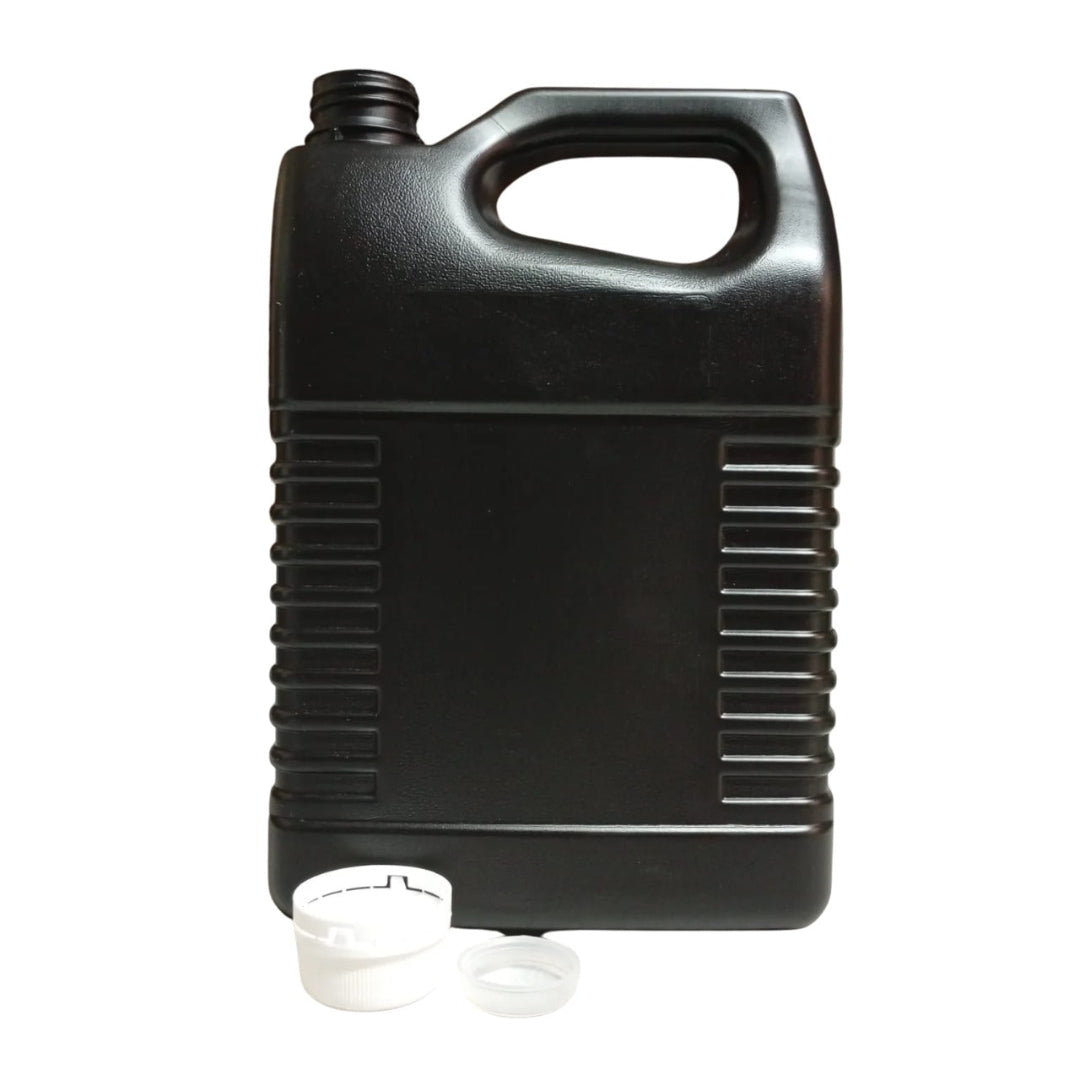 Envase Plastico Negro 180 gramos con tapa e inserto - Galon