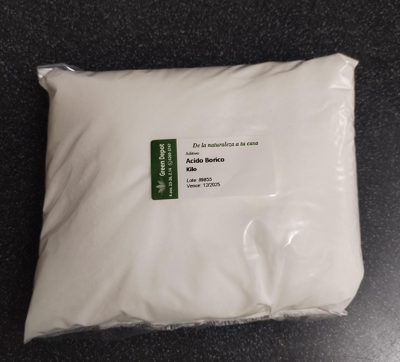 Acido Borico en polvo