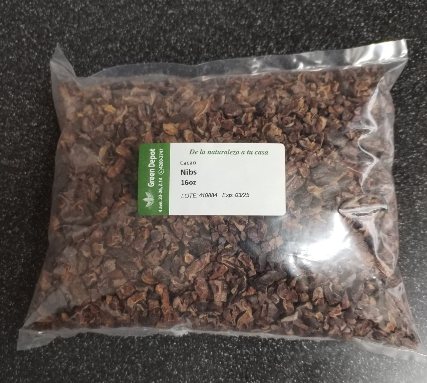 Cacao en Nibs