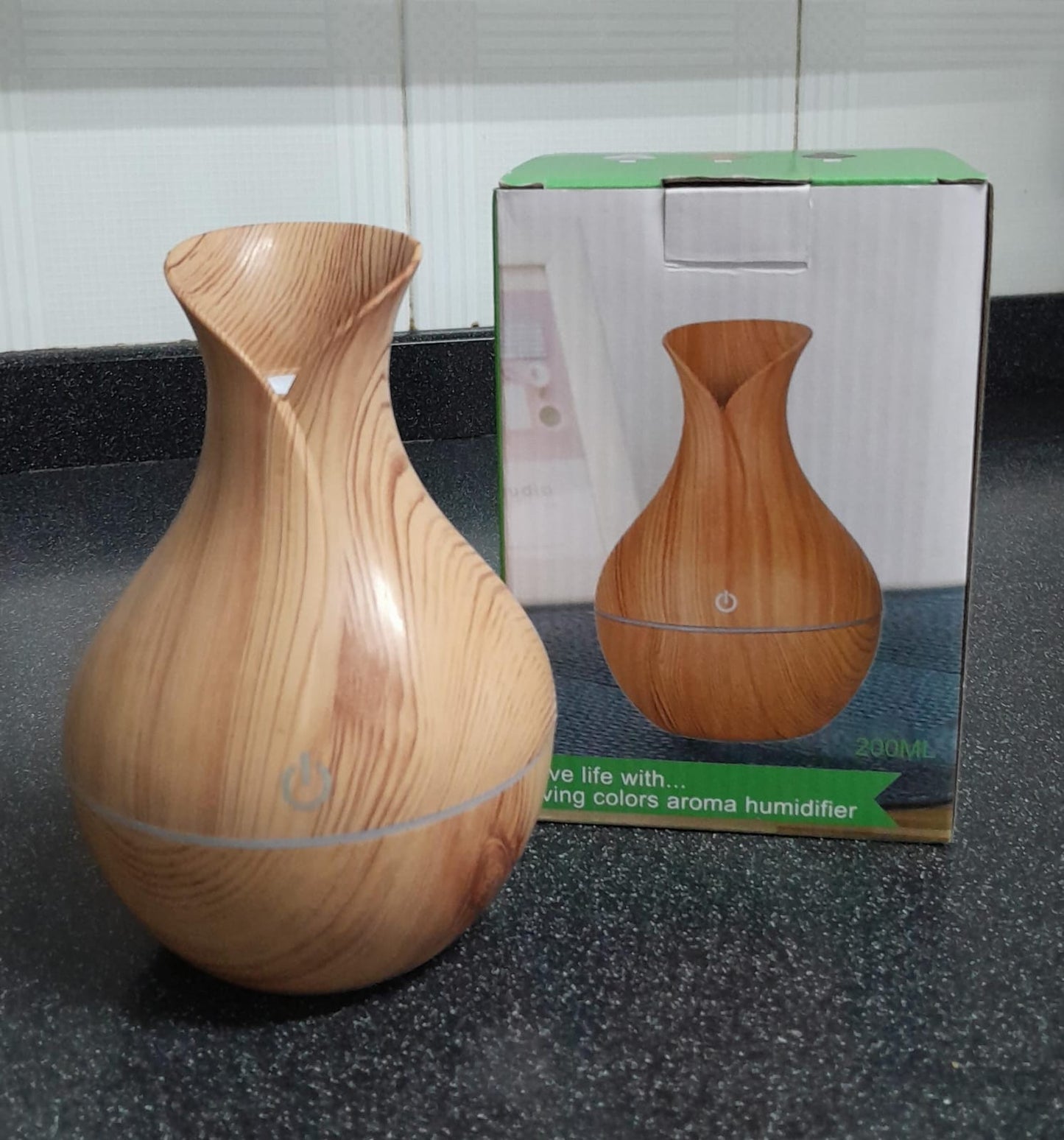 Difusor y Humificador - aceite esencial Madera NATURAL 200ml