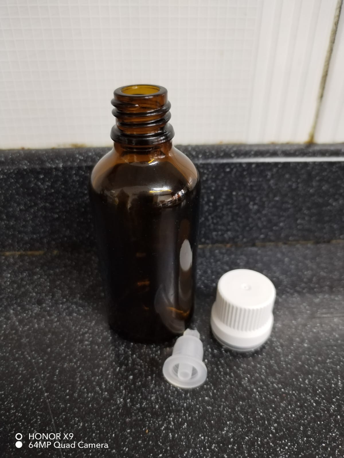 Frasco Cuenta Gotas Amber Vidrio - 50ml