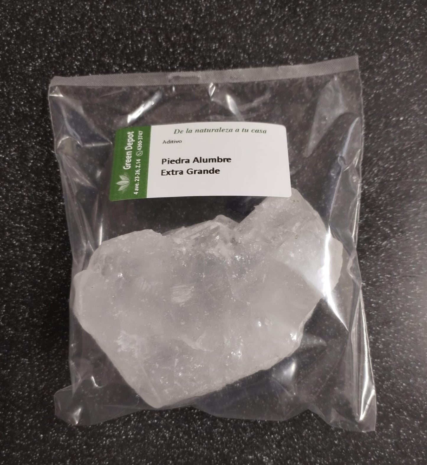 Piedra de Alumbre - Rustica