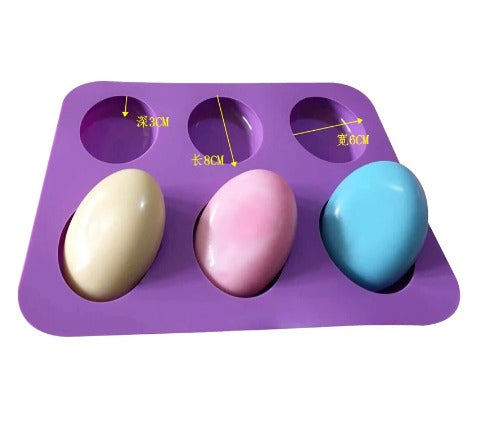 Molde Jabon Oval Redondo 100g