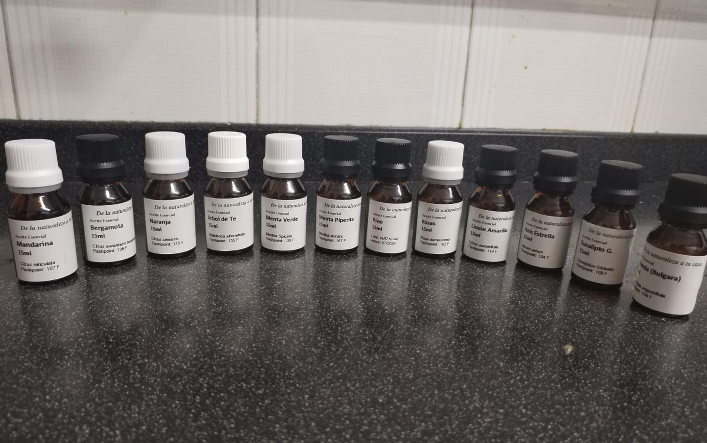 Kit de 12 Aceites Esenciales No. 30