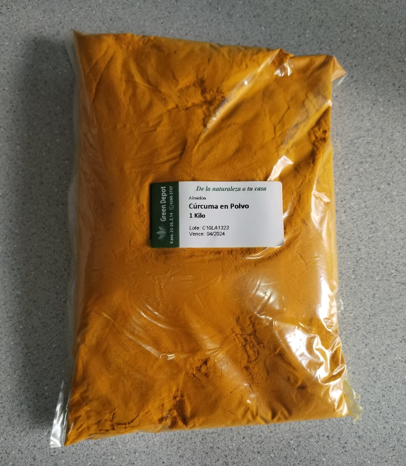 Curcuma en Polvo