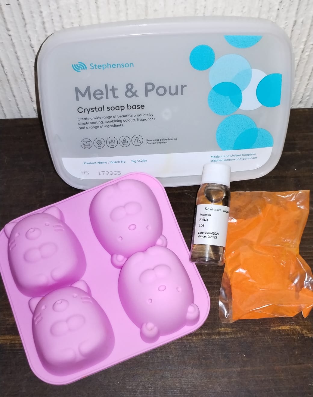 Kit para hacer Jabon - No. 2