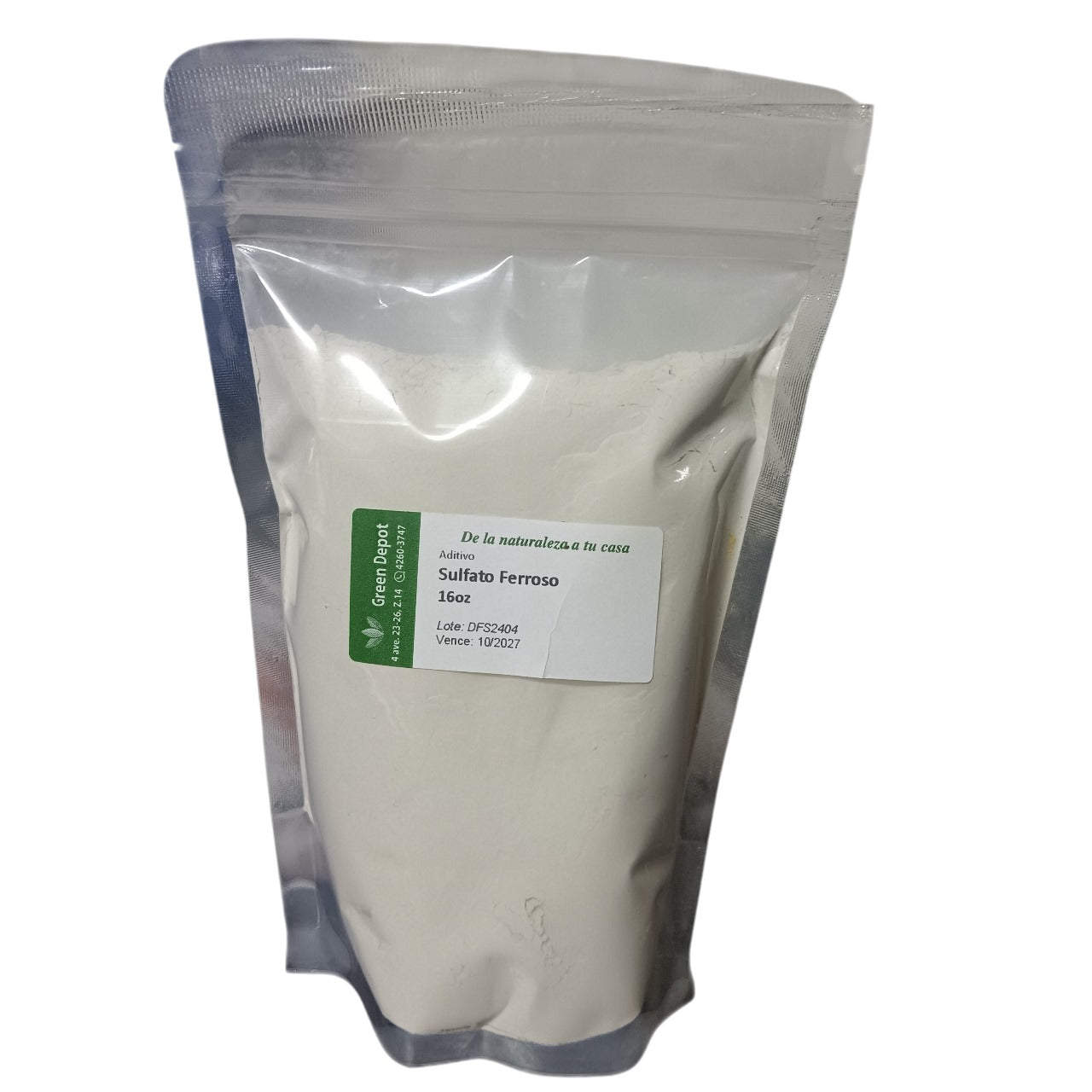 Sulfato Ferroso - en polvo