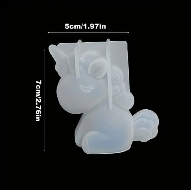 Molde Unicornio Caballo n. 1