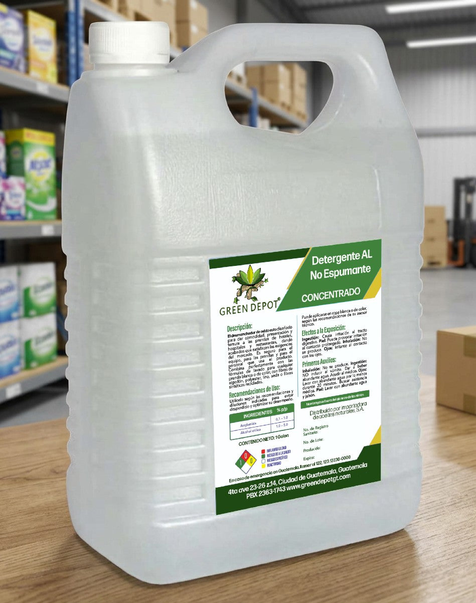 Detergente Alcalino No Espumante - concentrado