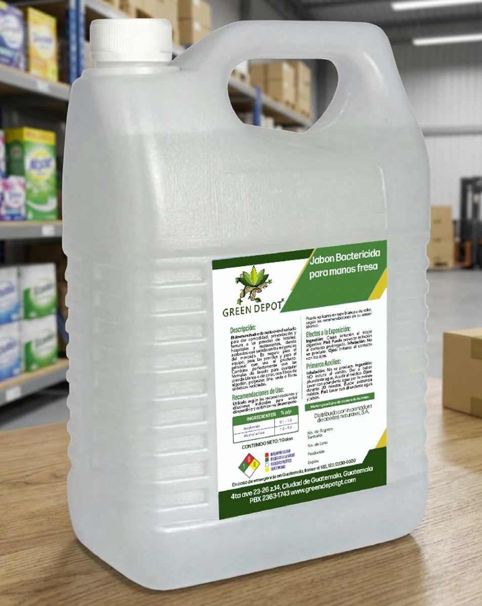 Jabon Bactericida para Manos - Fresa