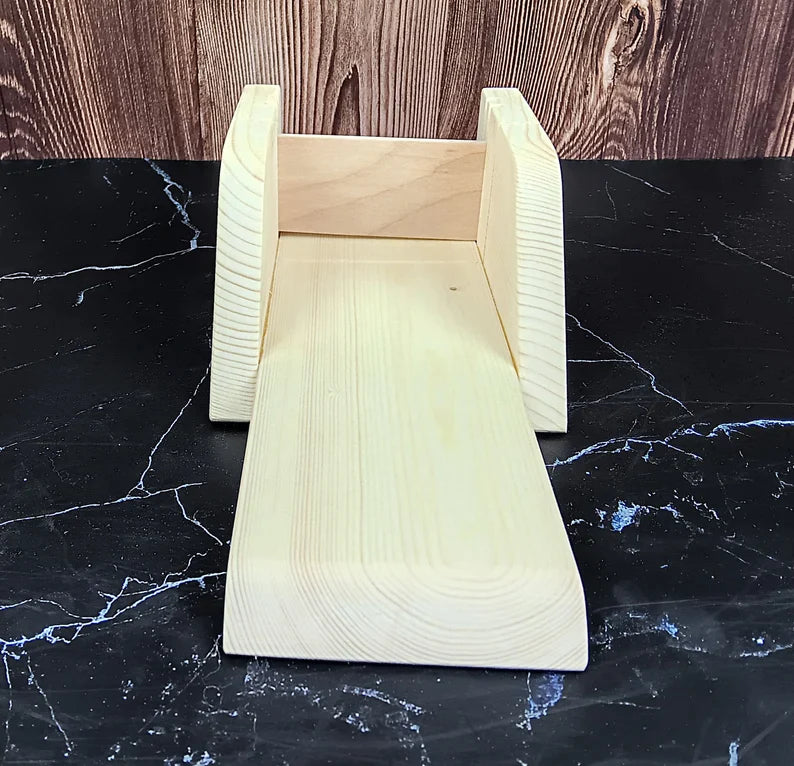 Set de Cortadora y cuchilla de Jabón en Barra - Madera No. 4