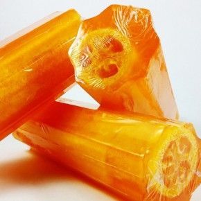 Jabon con Pashte de Naranja