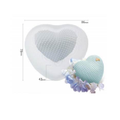 Molde Corazon Flores 53g