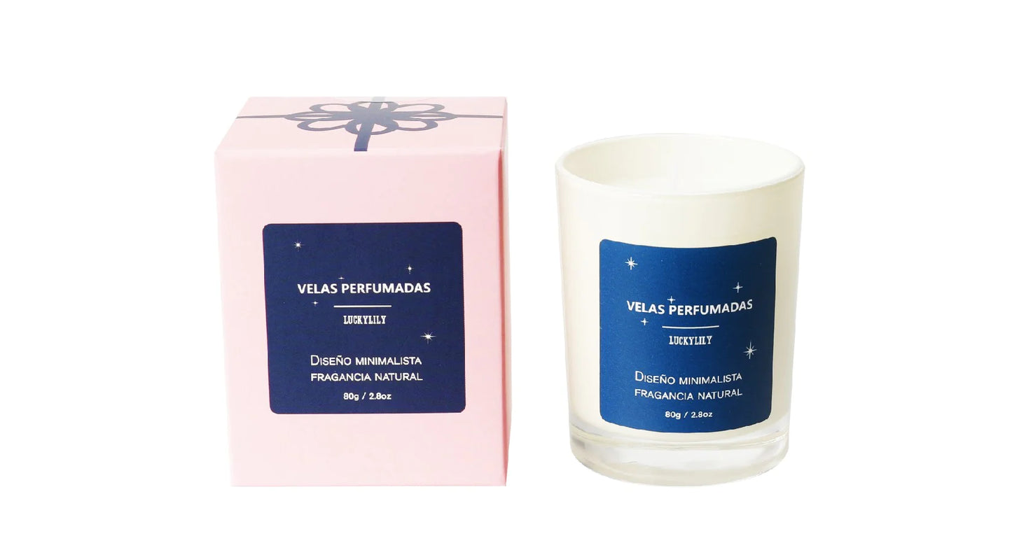 Vela perfumada Luckylily - Natural