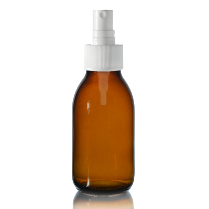 Frasco Vidrio c/tapa Atomizador 28mm - 125ml