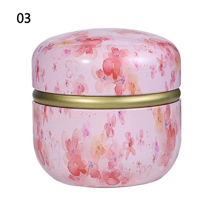 Tin-can estuche Colores surtidos 8.5x8.7cm