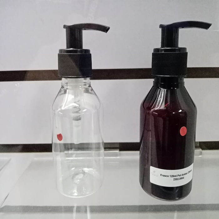 Frasco PET c/tapa Cremera - 60ml