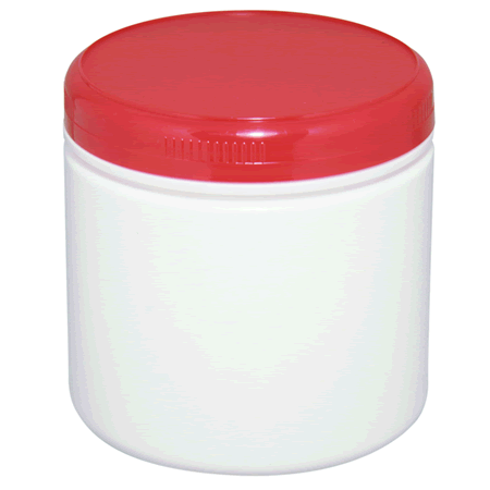 Tarro Plastico T/Blanca - 26oz