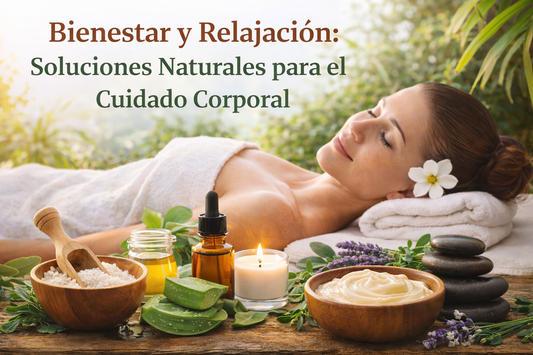 Bienestar y Relajación: Soluciones Naturales para el Cuidado Corporal