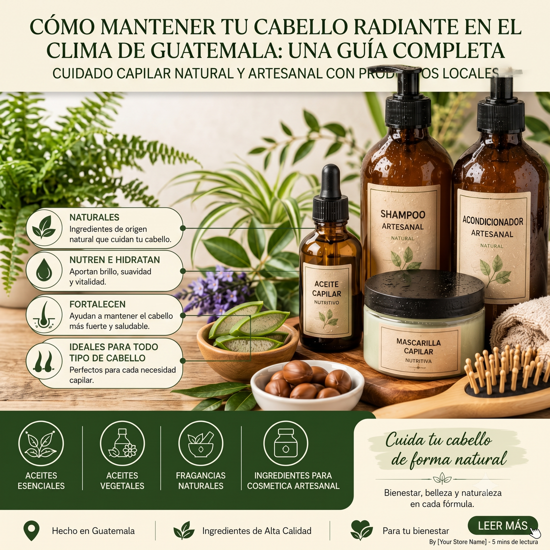 Guía Completa de Productos Para Cabello en Guatemala