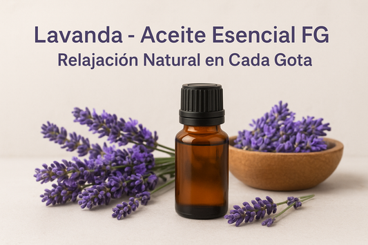 Lavanda - Aceite Esencial FG: Relajación Natural en Cada Gota