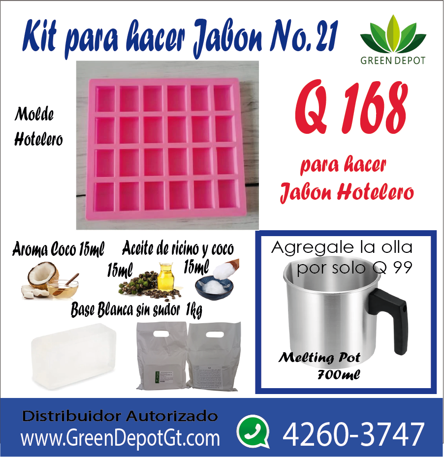 Kit para hacer Jabon - No.21