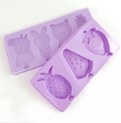 Molde para Helados Popcicle Frutas n.4