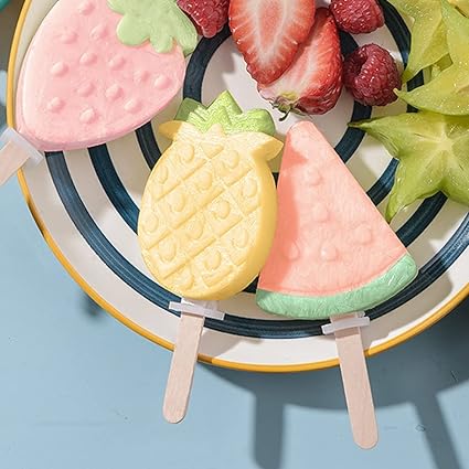 Molde para Helados Popcicle Frutas n.4