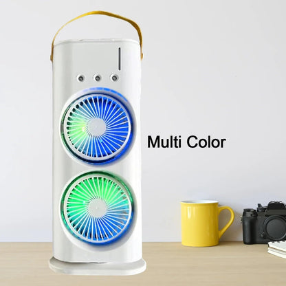 Ventilador de escritorio con enfriador de aire