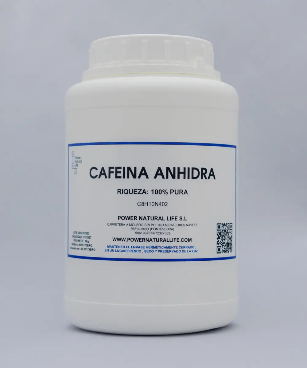 Cafeina Anhidra - polvo