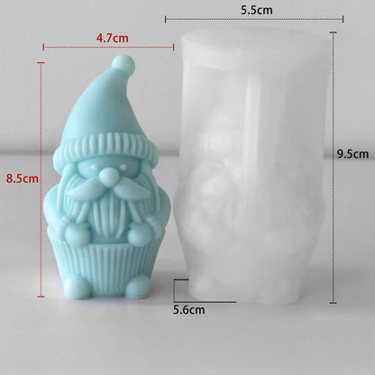 Molde santa claus navidad n.21