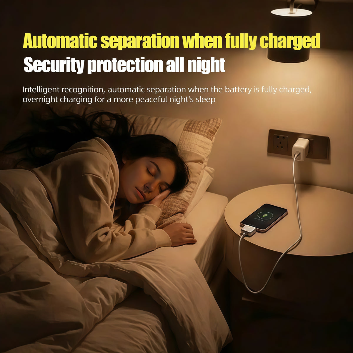 Protector de Carga USB-C con Desconexión Automática al 100%