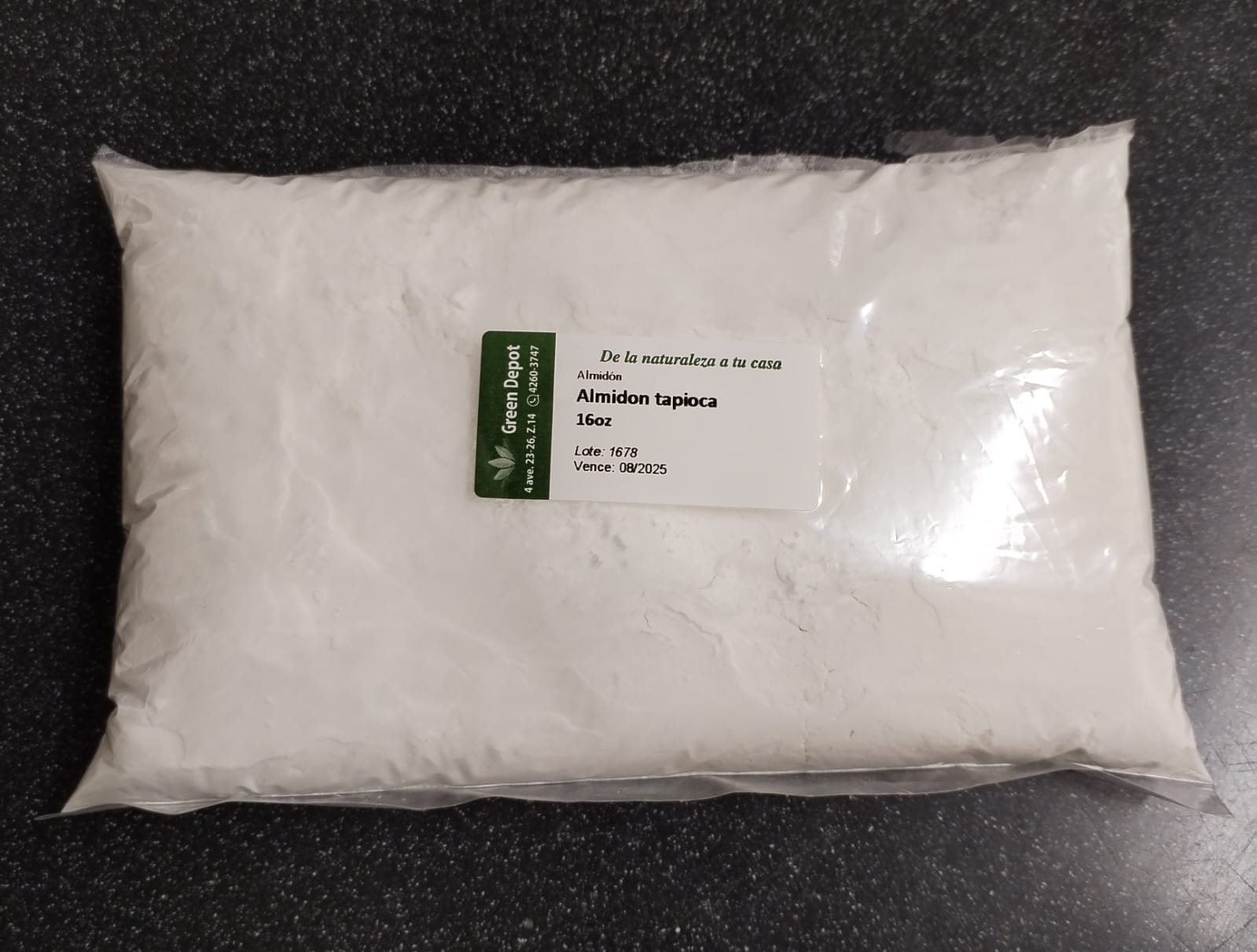 Almidon de Tapioca (Yuca) – Green Depot Guatemala