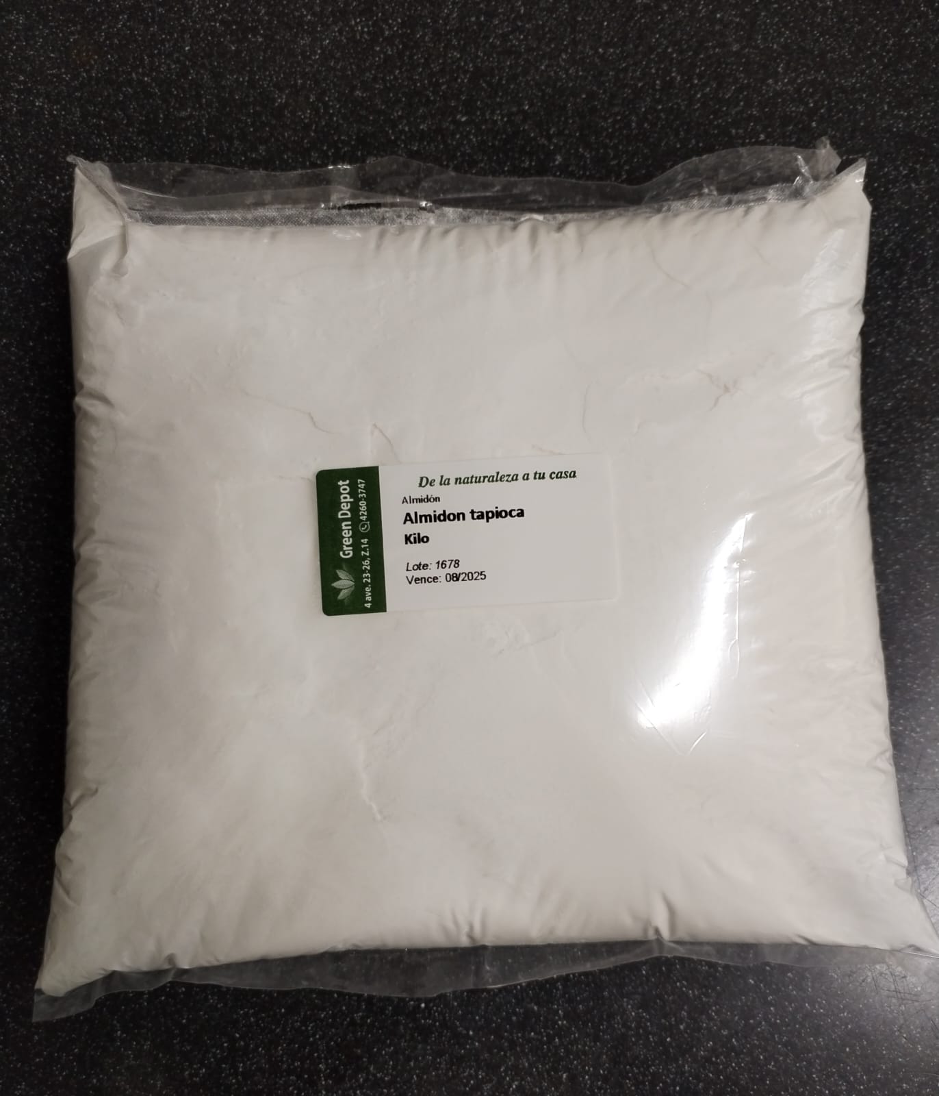 Almidon de Tapioca (Yuca) – Green Depot Guatemala