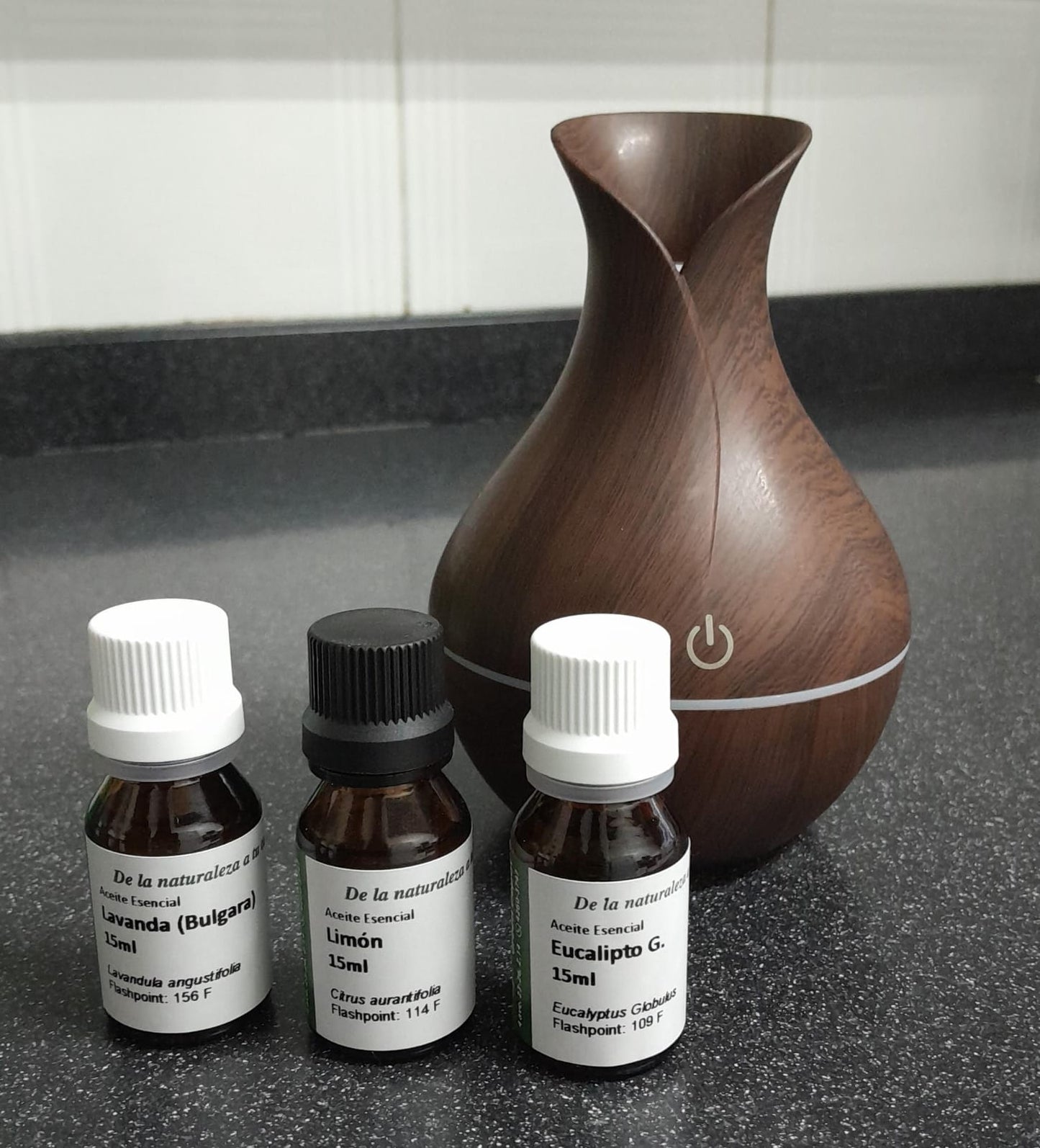 Kit Difusor Aromatico y 3 Aceites Esenciales