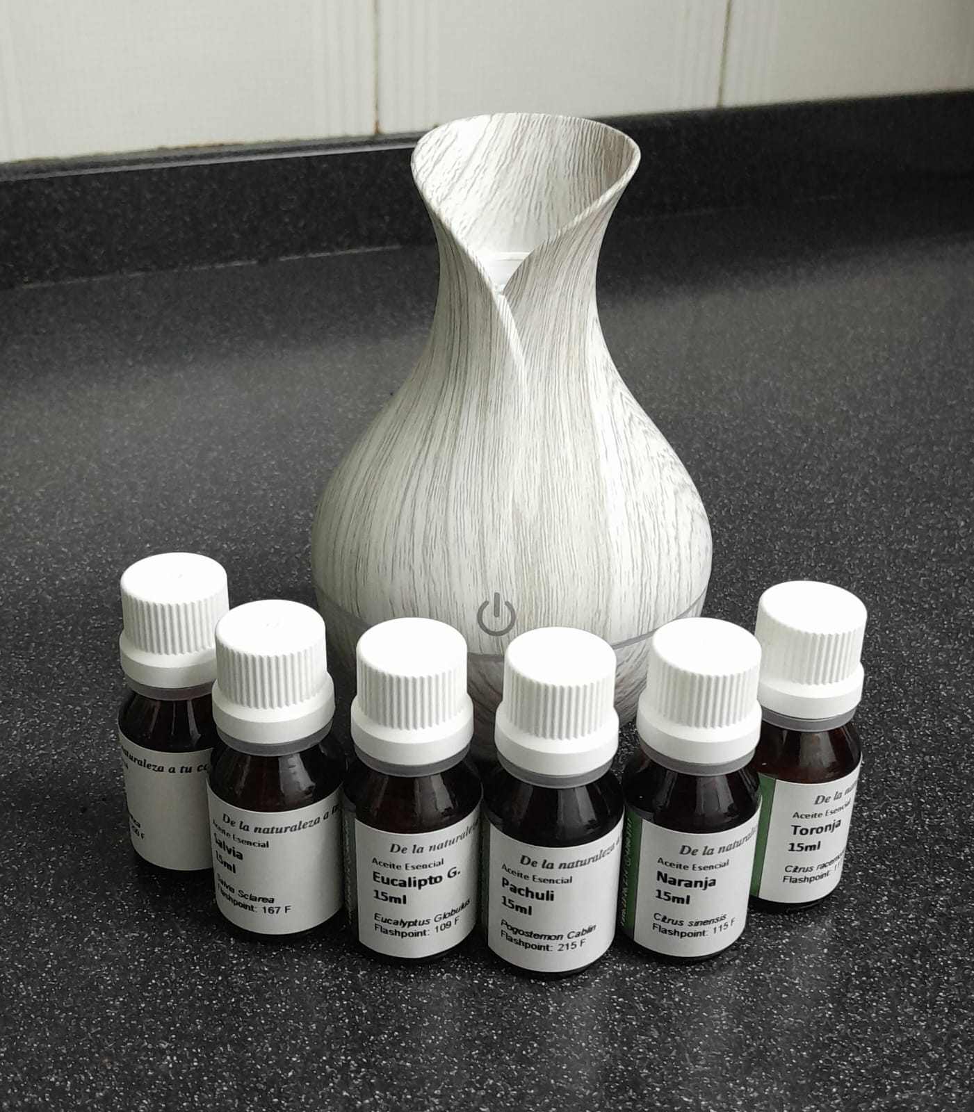 Kit Difusor Aromatico y 6 Aceites Esenciales