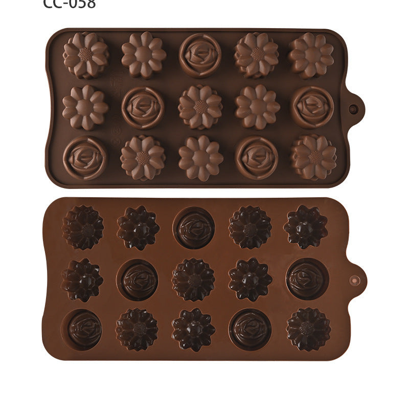 Molde Chocolate Flor No.24