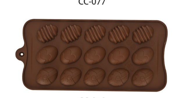 Molde Chocolate huevos No.15