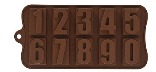 Molde Chocolate Numeros No.8