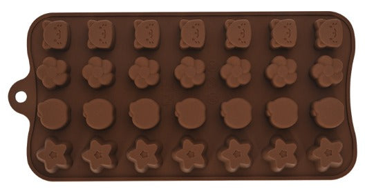 Molde Chocolate Estrellas No.9