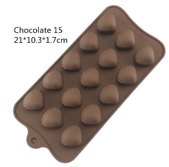 Molde Chocolate conchitas No.18