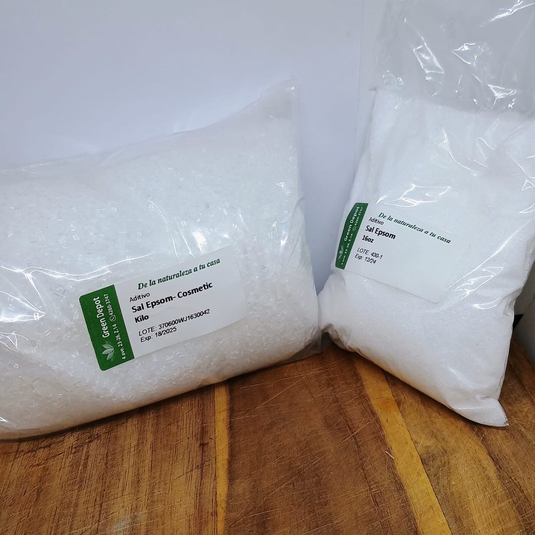 Sal Marina, Agua Marina y Sal Epsom – Green Depot Guatemala